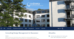 Desktop Screenshot of codema.net
