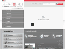 Tablet Screenshot of codema.it